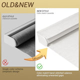 Boolegon Cordless Blackout Roller Shades for Windows, Free-Stop Linen Shades with Valance, Thermal Insulated Fabric, UV Protection Roller Blinds for Home, Office (Beige, 15" W x 48" H)