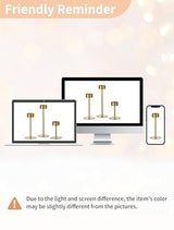 NUPTIO Hurricane Candle Holder for Centerpiece, Set of 6 Candlestick Holder