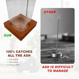 2 Pack Incense Holder, Incense Burner, Insence-Stick Holder Mess-Free Incense Burner Holder, Ideal for Meditation, Yoga, Relaxation, and Home Decor - Anti-Ash Flying