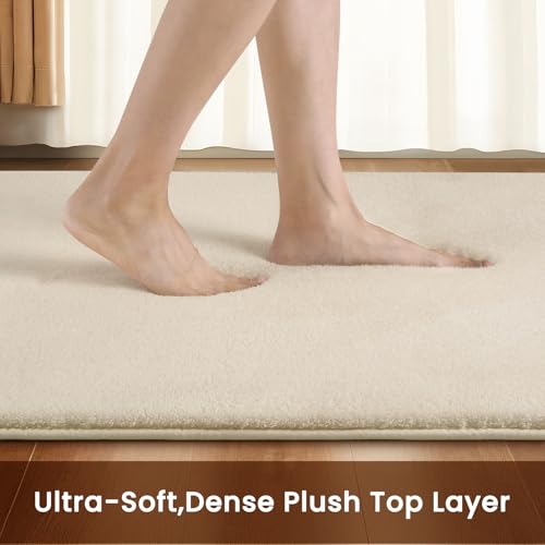 Sour Lemon 2x6 Soft Runner Rugs for Hallways Bedroom, Bedside Runner Rug
