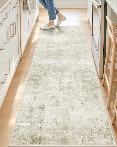 OLANLY 2x6 Washable Runner Rug, Soft Non Slip Carpet for Hallway Kitchen