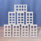 Amazing Drapery Hardware Bracket Spacer Blocks 8ct – Durable Extension Clear Plastic Brackets for Blinds and Shades, Ideal for Home and Office Window Treatments