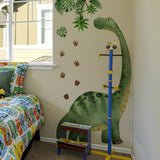Large Dinosaur Wall Decals for Boys Bedroom Dino Footprints Wall Stickers Peel and Stick Baby Toddler Kids Room Wall Decor Murals for Nursery Daycare Classroom Decoration (KL-BM2063)