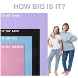 Pop Pop Birthday Gifts from Grandkids, Gifts for Pop Pop/Grandpa, Grandpa Birthday Gifts, Soft & Cozy Sloth Blanket Throw 60" X 50"