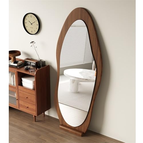 FKEE55UED Floor Floor-Standing Full-Length Mirror Suitable for Bedrooms and Living Rooms, 60 * 160cm Mirror