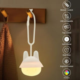ShaArkMango Baby Travel Night Light, Rechargeable Portable Night Light for Car Seats, Cribs & Strollers, Soft Glow Eye-Caring Light for Infants & Toddlers