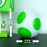 Paladone Super Mario Yoshi Egg Light - 20cm Collectible USB-Powered Light, Perfect for Bedroom, Desk, or Gaming Room, Ideal Gamer Decor