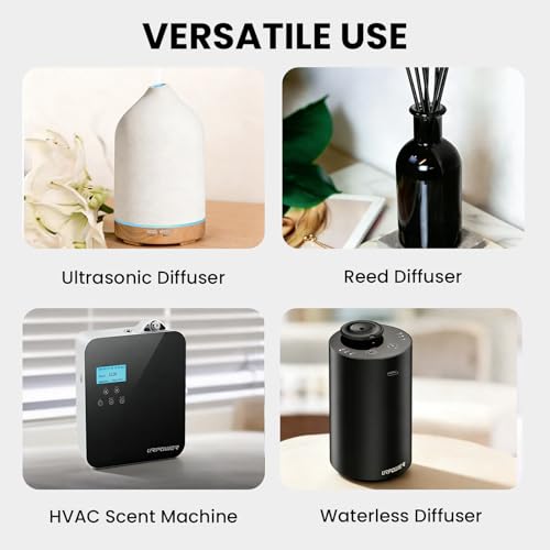 URPOWER 100ml Hotel Collection Diffuser Oil Inspired by The Ritz-Carlton Hotel Scent – Fruity Floral Amber Fragrance Oil, Diffuser Essential Oil for Ultrasonic and Waterless Diffusers