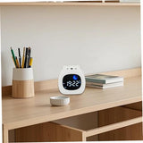 Sleep Trainer Clock for Kids, Bedside Cute Alarm Clock with Night Light Rechargeable Digital Clocks for Girls & Boys, Bear