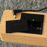 Luminous Alarm Clock Student Children's Bedroom Wooden Bedside Silent Simple Fashion Lazy(E)