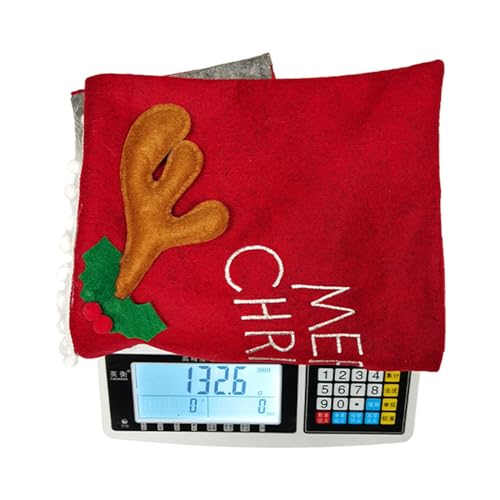 Christmas Chair Dinner Table Decoration Embroidery Chair Back Covers Protector 2024 New Year Holiday Party