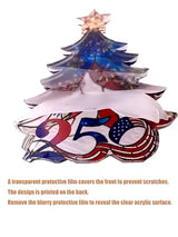 250th Anniversary of the Founding of the United States, 2D Acrylic Commemorative Items, Patriotic Decorations, July 4th Independence Day Gifts in the U.S.