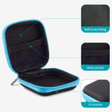 1 pc Travel Mini Portable Headphone Case Coin Purse Storage Box Jewelry Accessory Box
