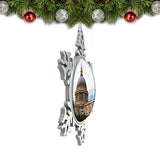 UK England St. Paul's Cathedral London Christmas Ornament Tree Decoration Crystal Metal Souvenir Gift