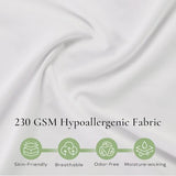Throw Pillow Inserts (Pack of 2, 12 x 20 Inches, White) - Hypoallergenic 100% Virgin Fiber Lumbar Pillow Form Microfiber Throw Pillows for Bed and Couch Pillows | Indoor Decorative Pillow