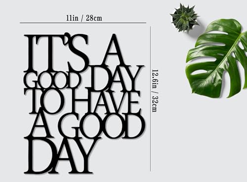 Benziso Motivational Metal Wall Art Inspirational Wall Decor Positive Quotes Wall Decor for Office Living Room Encouragement Gifts
