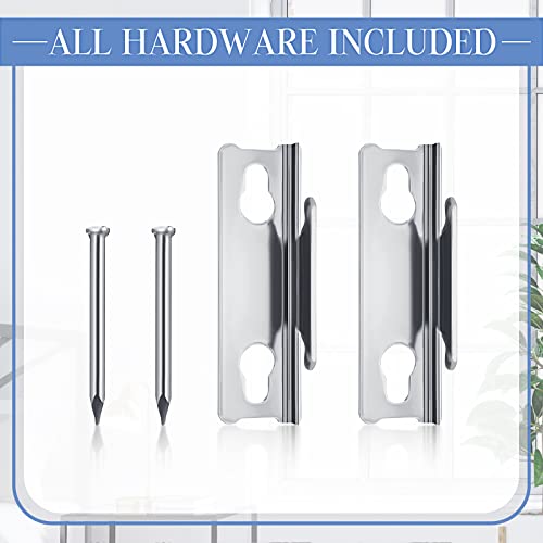 Wesiti 4 Packs Curtain Single Rods Bulk for Windows Adjustable Tension Rod for Door Kitchen Valance Sash Curtains, Bracket and Hardware Included(25-42 Inch,White)