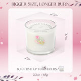 CHILLFLAME Scented Candles Gifts for Men, Candle Gift Set for Her, 3 Scented Votive Candles, Birthday Gifts for Women/Men (Black+Purple+White, 7 oz)