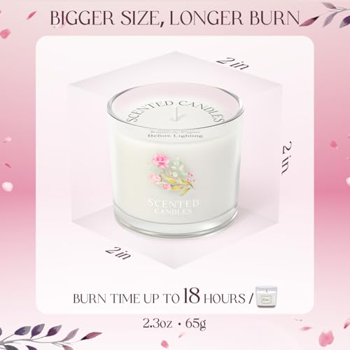 CHILLFLAME Scented Candles Gifts for Women, Candle Gift Set for Her, 6 Scented Votive Candles, Birthday Gifts for Women/Men (6 Colors, 14 oz)