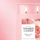 Yankee Candle Fresh Cut Roses Scented Candle, 20oz Large Tumbler