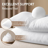 MIULEE 16x20 Inch Premium Lumbar Throw Pillow for Bed Sofa Couch
