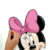 Disney RoomMates RMK1509GM Disney Minnie Mouse Giant Peel and Stick Wall Decal