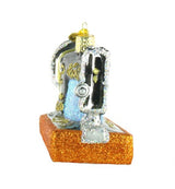 Old World Christmas Hobbies Gifts Glass Blown Ornaments for Christmas Tree Sewing Machine, 2.75, Multi Color