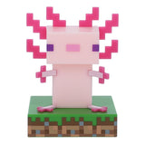 Paladone Minecraft Officially Licensed Axolotl Free Standing Desk Light, Gaming Room Decor and Merchandise for Boys and Girls, Nightlight Gift Accessory for Playroom and Bedroom