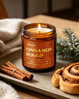 4 Pack Winter Candles Set - 28 oz Candle Gift for Home Scented