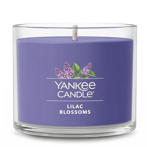 Yankee Candle Mini Jar Scented Candles, Small Single Wick Candle Set, Soy Wax Blend, Vanilla Cupcake, Lilac Blossoms, Coconut Beach, Pink Sands (Sweet Serenity Variety Pack)