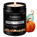 Fall Candles, Vintage Pumpkin Scented, Autumn Seasonal Candle
