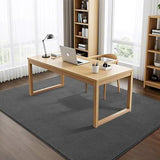 Vasofe Grey Rug for Bedroom Living Room, 4x6 Area Rugs, Modern Washable Rug