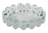Home Collection Original Clear Glass Large Bubble Candle Dish