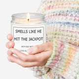 Bridal Shower Gifts for Bride, Bride to Be Engagement Gift for Couples Women, Funny Wedding Lavender Candles