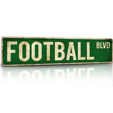 Football Gifts for Boys 8-12 Accessories Football Stuff Teen Boy Room Decor | Football Party Decorations | Wall Sign | Boys 8-12 & Teen Boys | Men Room & Bedroom | Birthday & Christmas Gift