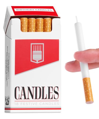 Cigarette Birthday Candles (18-Pack)