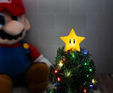 Nintendo Super Mario Bros. Super Star LED USB-Powered Light-Up Desktop Holiday Tree One Size