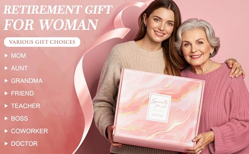 Happy Retirement Gift for Woman 2026, Cool Retirement Gifts for Women Coworkers, Funny Retired Gifts Idea for Women Teacher Nurse Retirees Boss Friends Mom Grandma, Farewell Leaving Gift with Blanket