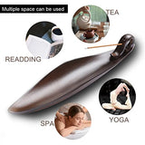 9" Length Incense Stick Holder with 3 Holes, Ceramic Incense Ash Cather for Counters, Meditation Room, Yoga, Home, Office (Brown)