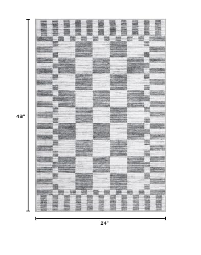GarveeHome 2x4 Kitchen Runner Rug Non Slip Washable Runner Rug for Hallway