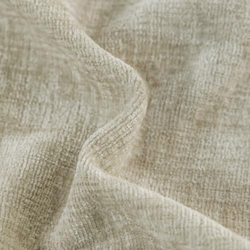 CaliTime Decorative Couch Throw Pillow Covers 20 X 20 Inches Light Taupe