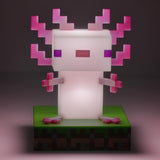 Paladone Minecraft Officially Licensed Axolotl Free Standing Desk Light, Gaming Room Decor and Merchandise for Boys and Girls, Nightlight Gift Accessory for Playroom and Bedroom