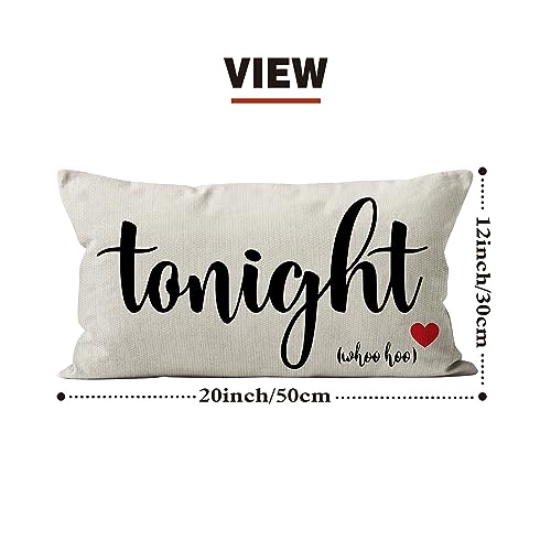 Mancheng-zi Bridal Shower Gifts, 12x20 Pillow Cover, Bachelorette Gifts for Bride, Wedding Gifts, Bridal Shower Gifts for Bride to be, Funny Throw Pillows for Bedroom (Beige)