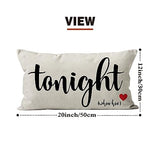 Mancheng-zi Bridal Shower Gifts, 12x20 Pillow Cover, Bachelorette Gifts for Bride, Wedding Gifts, Bridal Shower Gifts for Bride to be, Funny Throw Pillows for Bedroom (Beige)