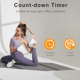 JALL 16" Large Digital Wall Clock with Remote, Big LED for Seniors, Auto Dimming, 8 RGB Colors, Night Light, Count Down Timer, Alarm, DST, Temperature for Living Room, Back to School Classroom