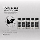 Scentiment Luxury Hotel Scents – 5 Diffuser Oil Set | Secret Desires, Day Dream, The One, Ocean Breeze & Amalfi Coast | Fresh Floral, Woody & Citrus Scents Home Fragrance Oils 5 x 0.68 fl oz (20 mL)