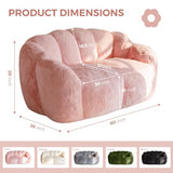 MAXYOYO Bean Bag Chair for Adults, Floral Shaped Bean Bag Sofa