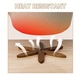 Yuoyar Wooden Tree-Shaped Trivets Set for Coffee Table, Kitchen