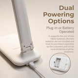 Led Desk Lamp Dimmable Desk Light Reading Lamp 3 Lighting Modes, Eye Protection Accessories, Study Desk Lamp Equipped USB Charger Suitable for Home Office is for Gift Giving