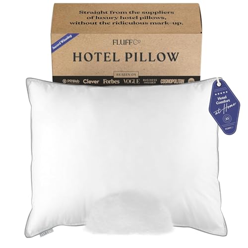 FluffCo Zen Fluff® Down Alternative Bed Pillow - Firm, Queen Size (1 Pack)